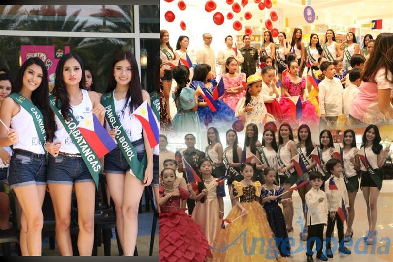 Miss Philippines Earth 2017 Contestants Celebrate Independence Day in Kawit